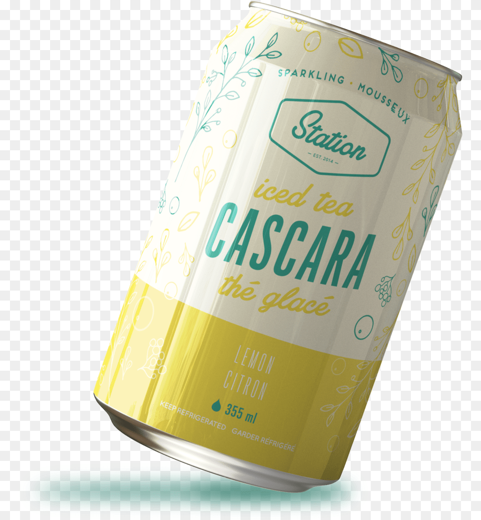 Cascara Lemon Juice, Tin, Can Free Transparent Png