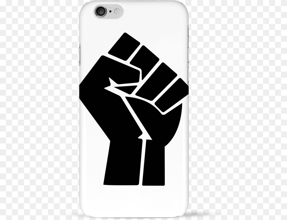 Case 3d Iphone 6 Poing Lev By Freeyourshirt Symbol For Black People, Body Part, Hand, Person, Electronics Png