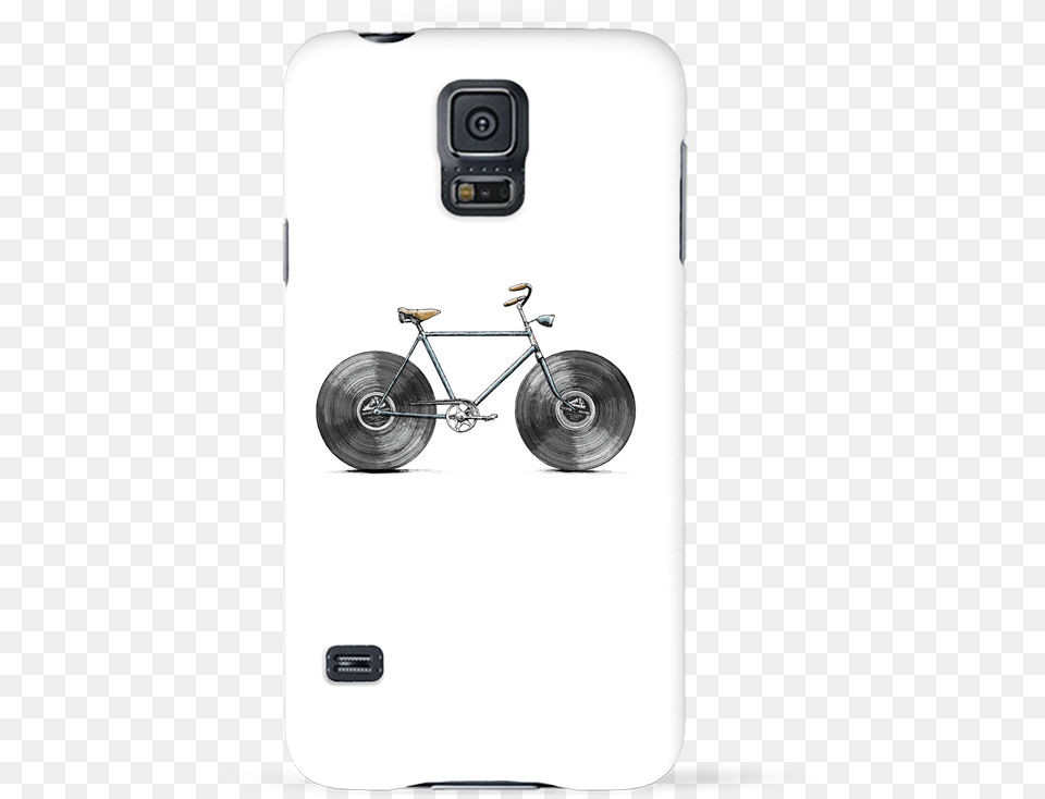 Case 3d Samsung Galaxy S5 Velophone By Florent Bodart Fahrrder Kissenbezug Velophone Von Juniqe, Bicycle, Transportation, Vehicle, Machine Free Transparent Png