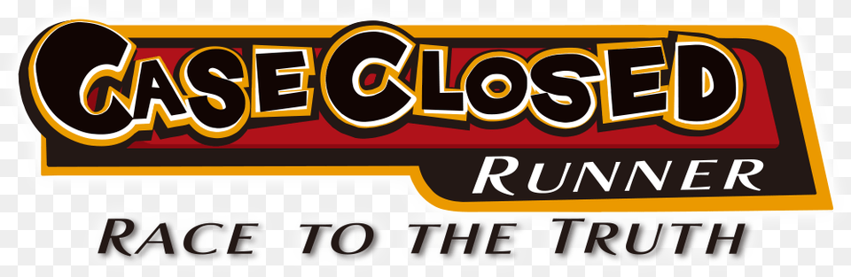 Case Closed Runner Detective Conan Runner Race For The Truth, Logo, Text, Dynamite, Weapon Free Png