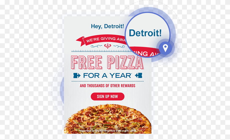 Case Dominos Geo California Style Pizza, Advertisement, Poster, Food Free Transparent Png