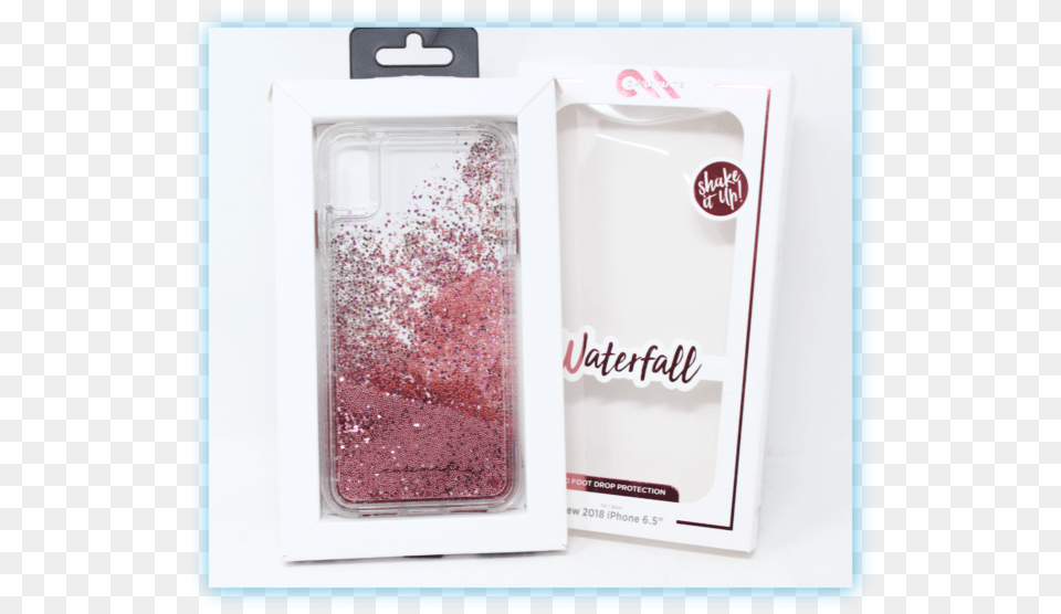 Case Mate Clear Waterfall Case For The Iphone Xs Max Cosmetics, Glitter Free Png