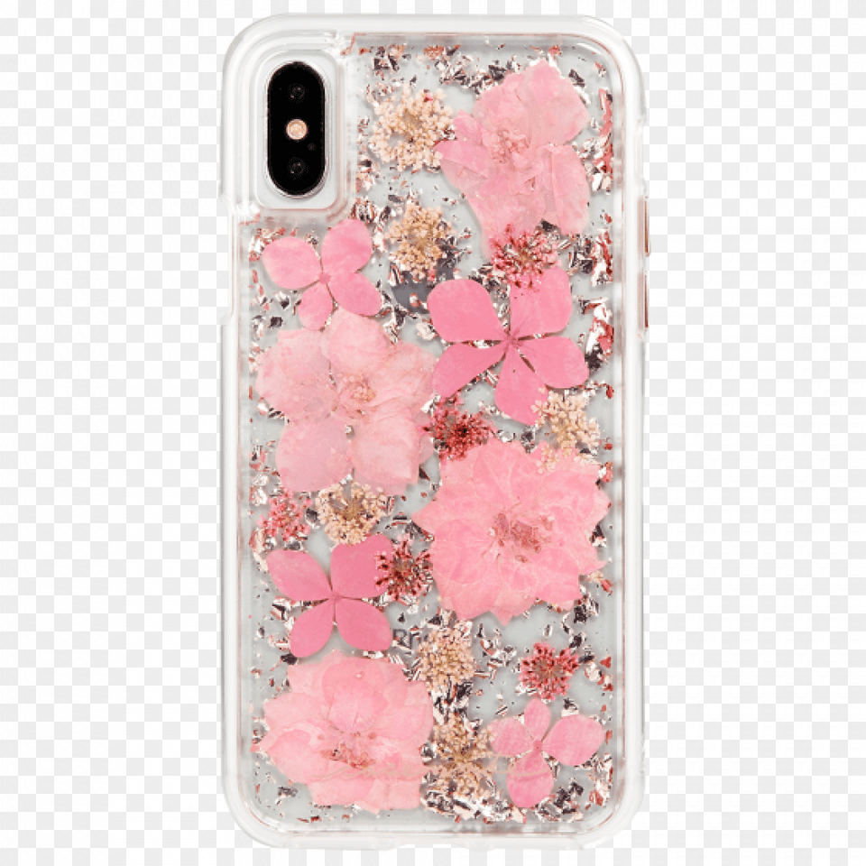 Case Mate Karat Petals Iphone X Case Pink, Electronics, Phone, Mobile Phone, Flower Png