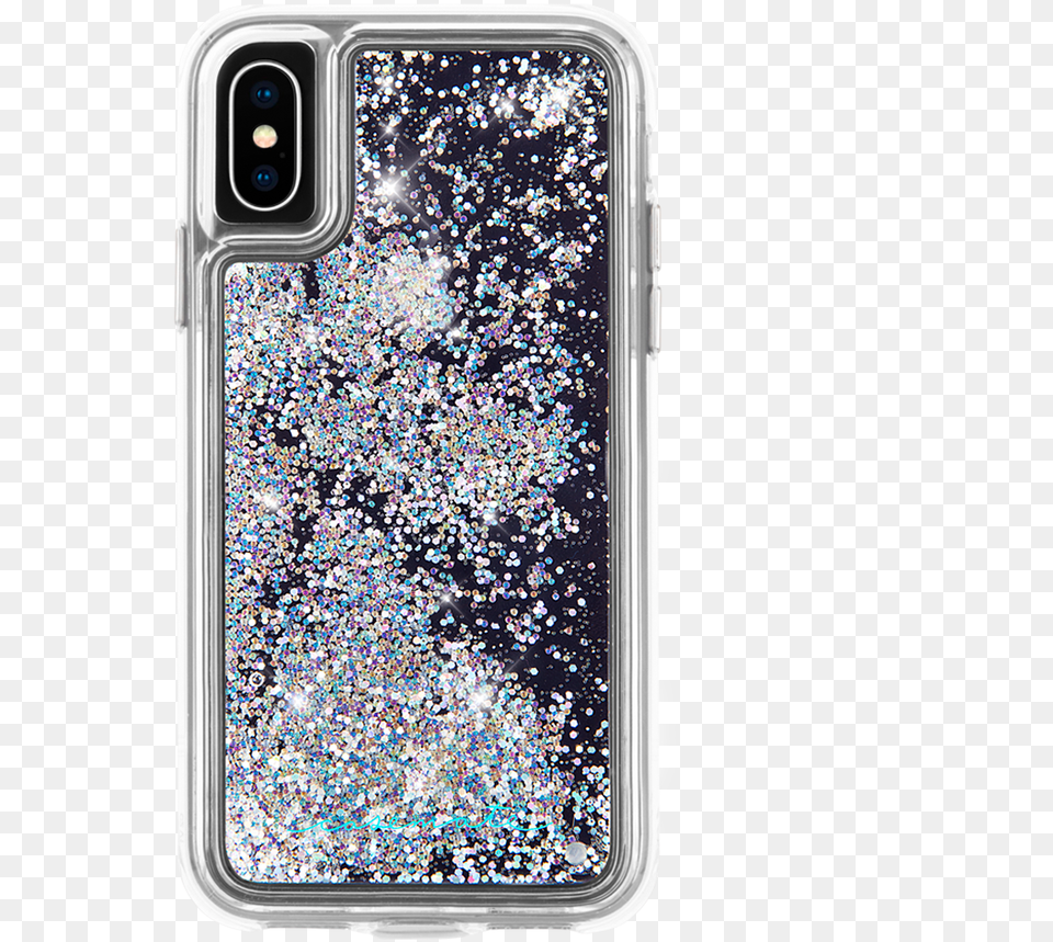Case Mate Waterfall Iphone Xr Case Mate Iphone Xs Waterfall Glitter Case, Electronics, Mobile Phone, Phone Png Image