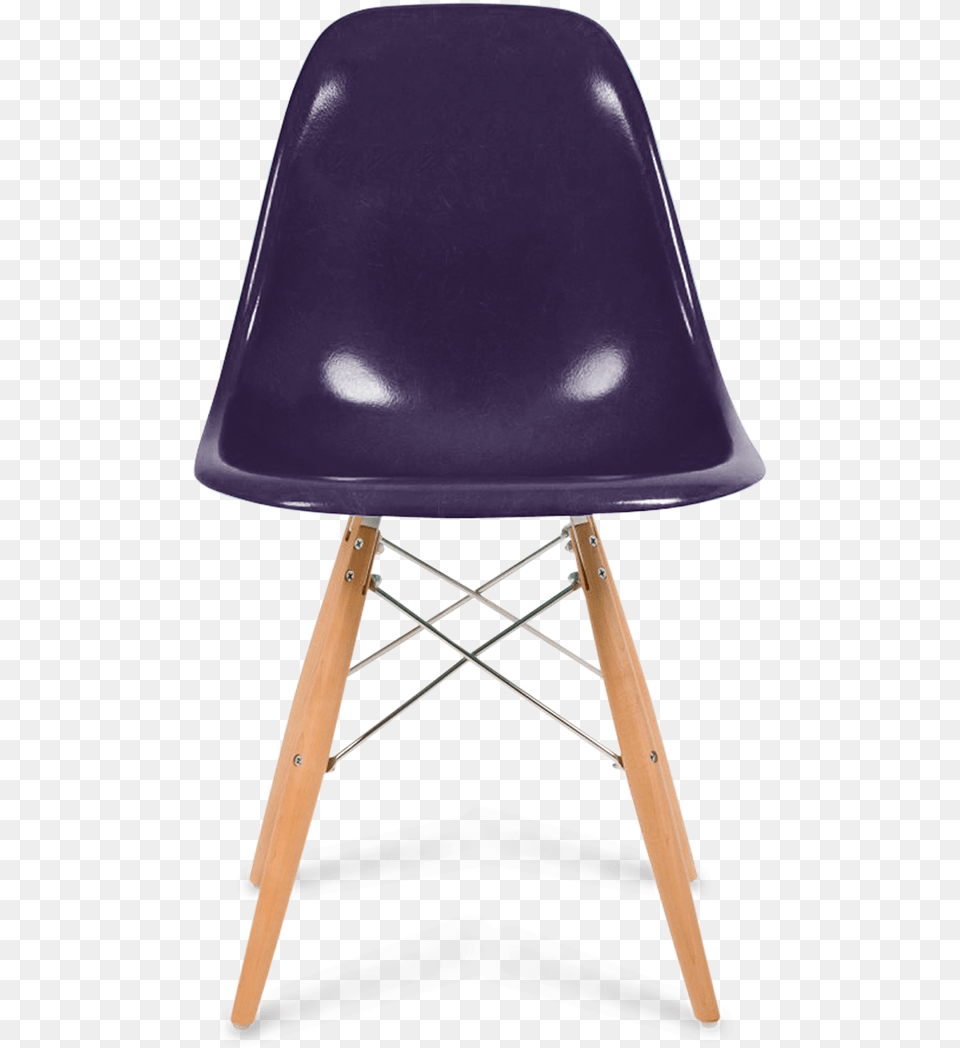 Case Study Side Shell Dowel Purple 0 Chair, Furniture Free Png Download