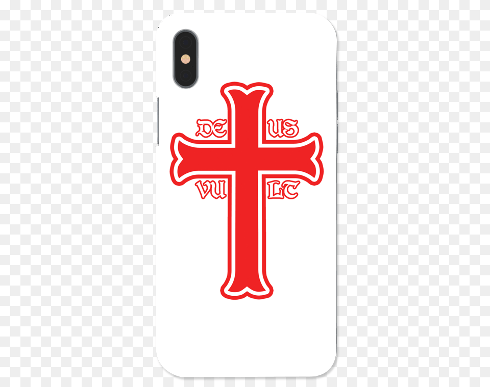 Case Transparente Deus Vult De Deus Vult Artesna Cross, Symbol, First Aid Png Image