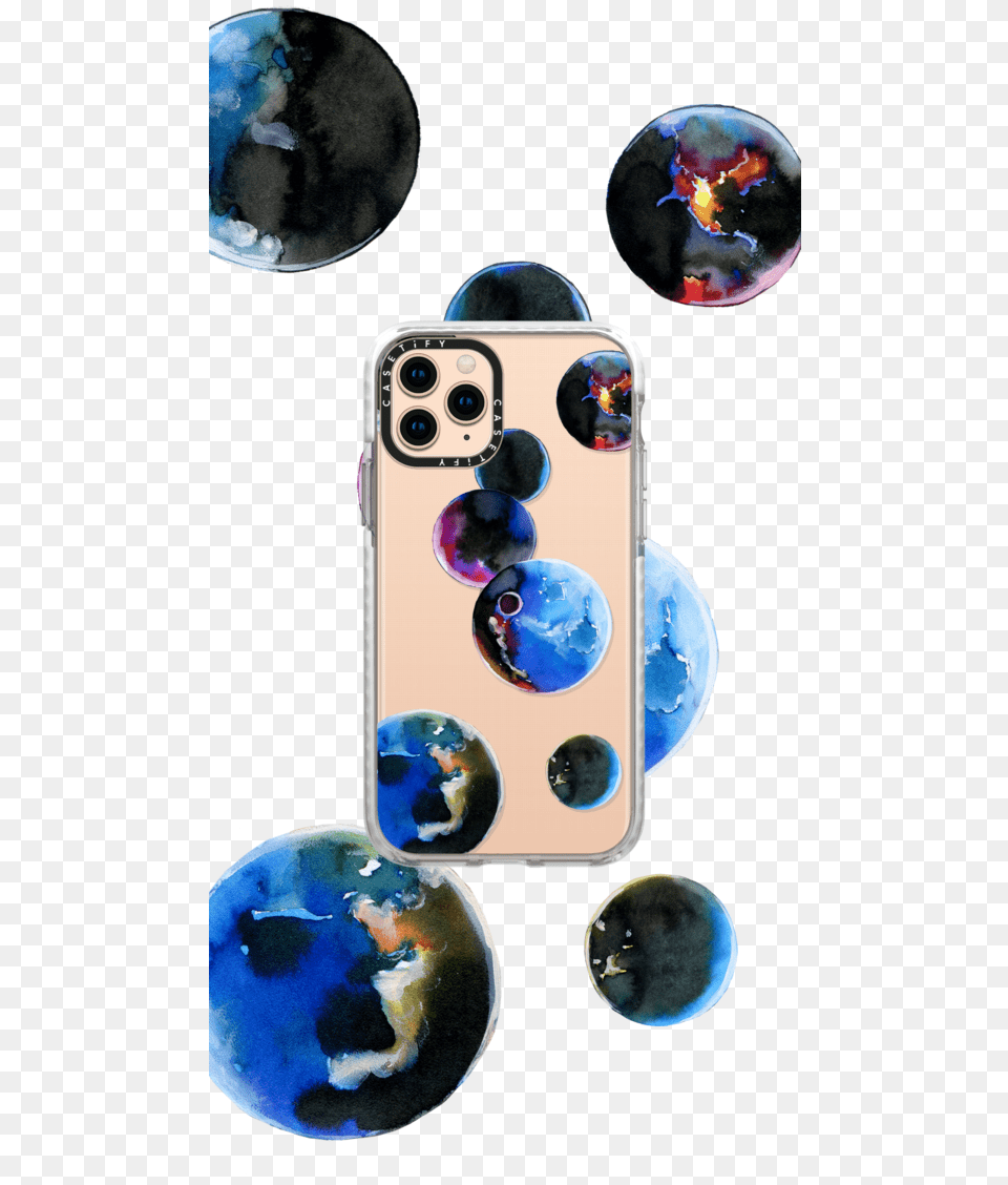 Casetify Impact Iphone 11 Pro Case Watercolor Space Mobile Phone Case, Sphere, Electronics, Mobile Phone, Outer Space Free Transparent Png