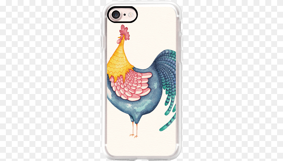Casetify Iphone 7 Classic Grip Case Rooster Wall Clock, Animal, Bird, Fowl Png Image