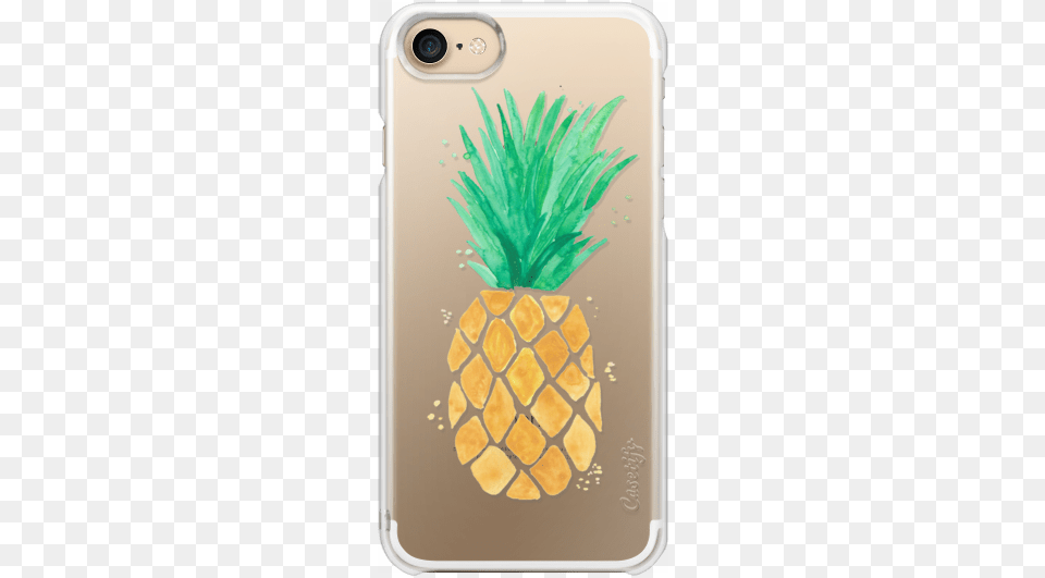 Casetify Iphone 7 Snap Case Watercolor Painting, Food, Fruit, Pineapple, Plant Free Transparent Png