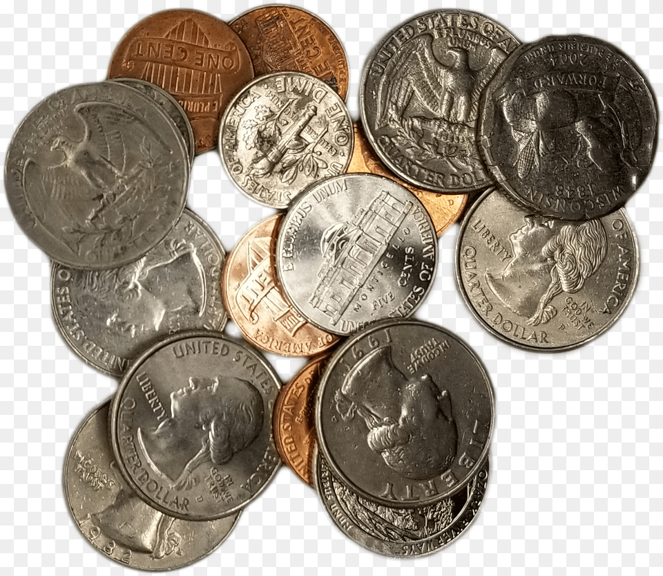 Cash, Coin, Money, Nickel, Accessories Png
