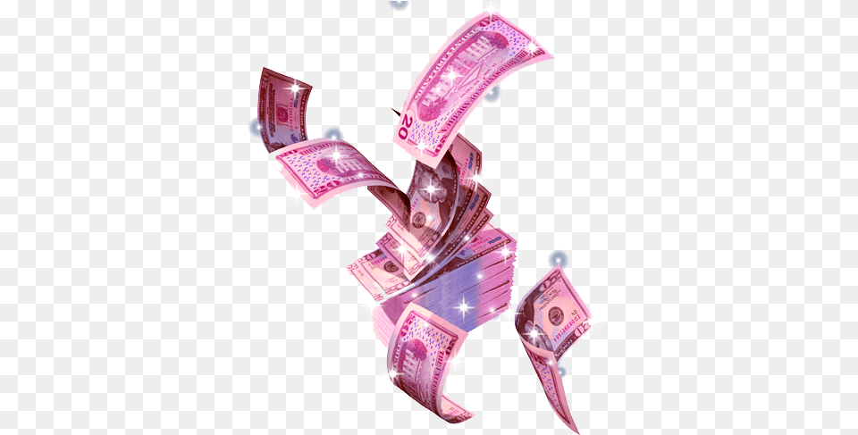 Cash Aesthetic Pink Money, Dollar Free Png