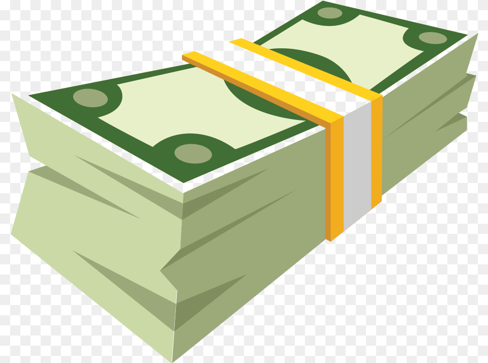 Cash Animated Cartoon Stacks Of Money, Box, Mailbox Free Png