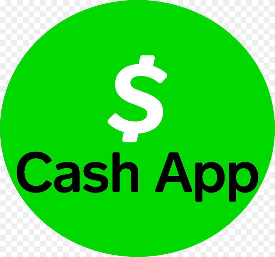Cash App Logo Led, Green, Disk, Symbol, Text Png
