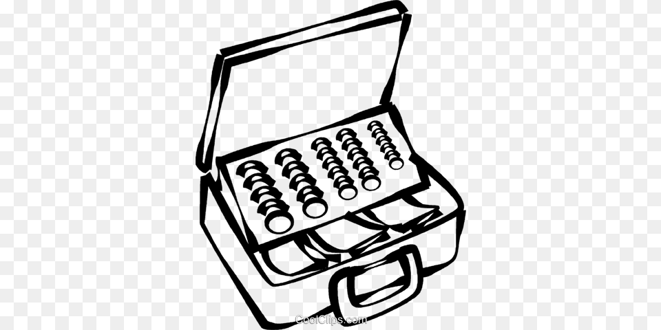 Cash Box Full Of Money Royalty Free Vector Clip Art Illustration, Bag, Ammunition, Grenade, Weapon Png