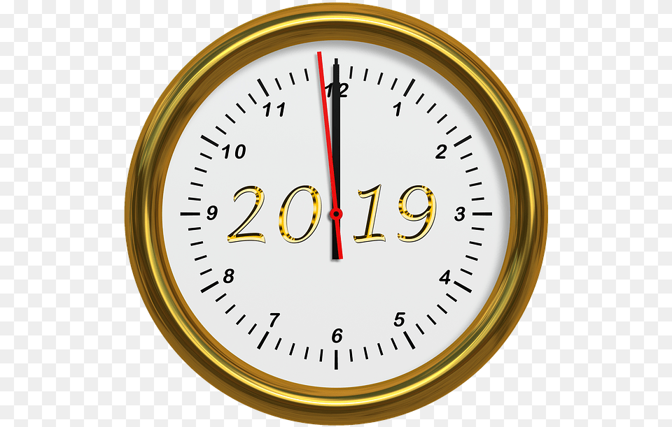 Cash Car Transporte Turismo Rj New Year Clock 2018, Analog Clock, Wristwatch Png