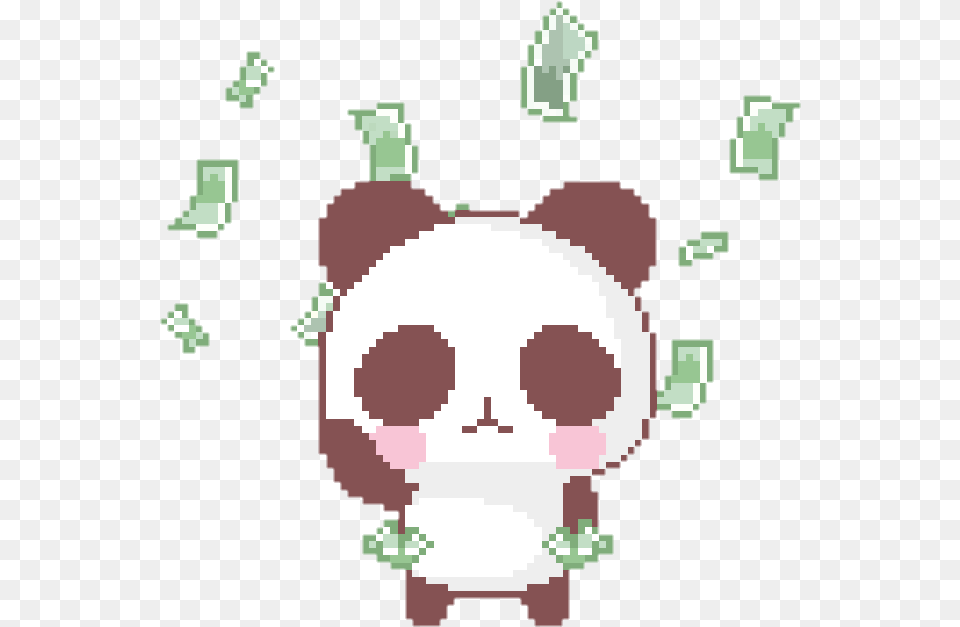 Cash Clipart Kawaii Panda Taco Gif, Baby, Person Free Png Download