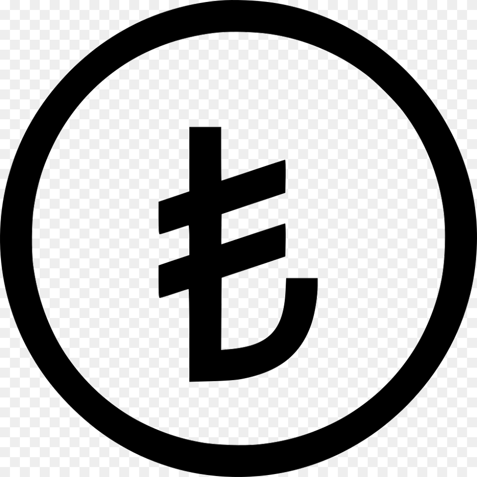Cash Coin Currency Lira Price Turkey Comments Black Tl, Cross, Symbol, Sign Png Image