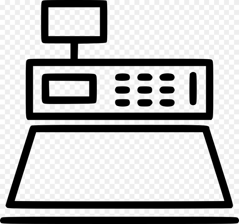 Cash Counter Icon Free Download, Electronics, Device Png