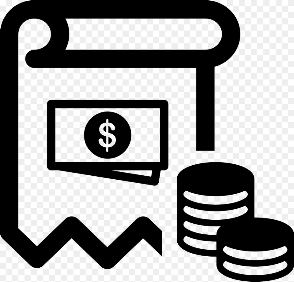 Cash Flow Statement Icon For Balance Sheet, Stencil, Device, Grass, Lawn Free Transparent Png