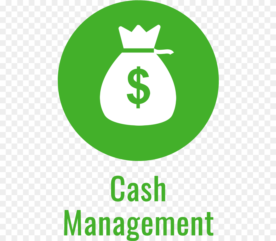 Cash Management Icon Poster, Green, Recycling Symbol, Symbol, Logo Free Png Download