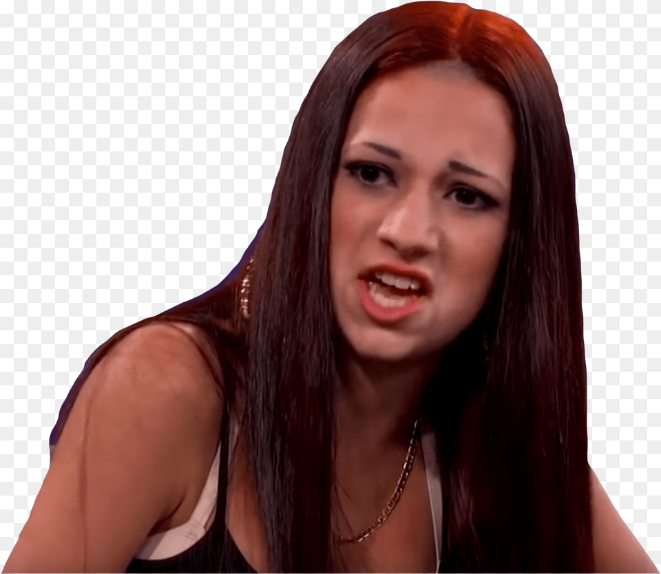 Cash Me Outside Transparent Stickpng Danielle Bregoli Red Hair, Adult, Crying, Face, Female Png