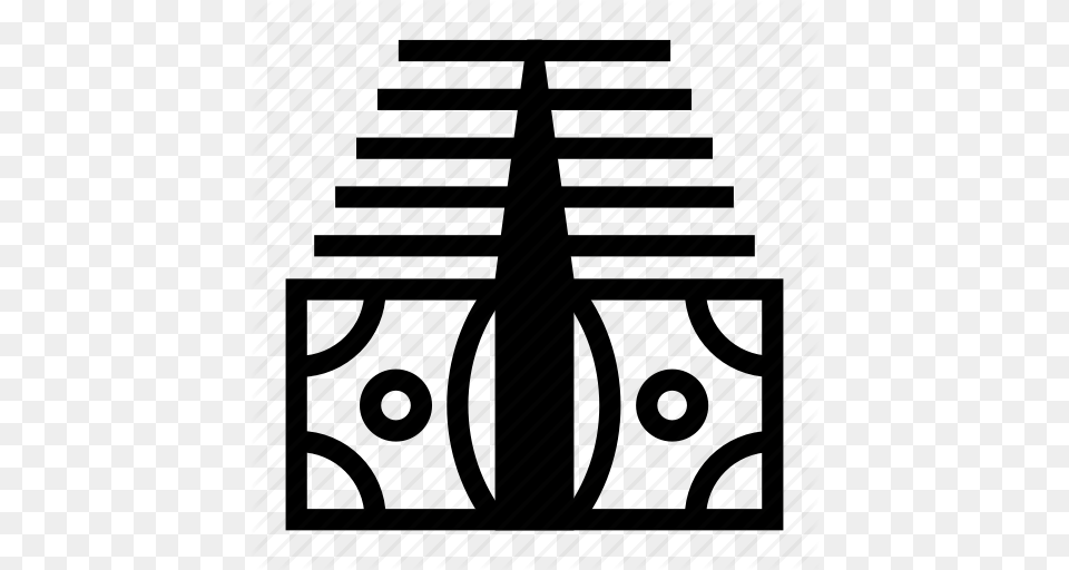 Cash Money Pile Profit Revenue Savings Stack Icon, Architecture, Building, Electrical Device, Microphone Free Transparent Png