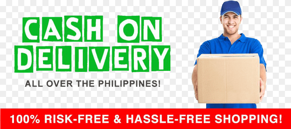Cash On Delivery Lbc, Person, Box, Package Delivery, Cardboard Free Png