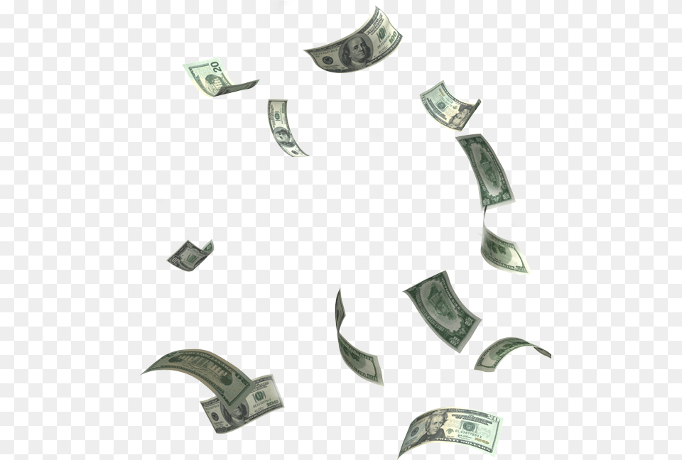 Cash Raining Down, Money, Dollar, Person Free Png