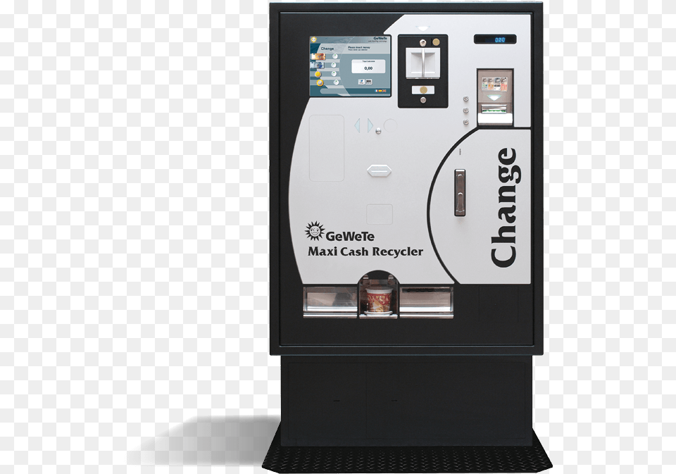 Cash Recycler Maxi Cash Recycler Automatic Money Changer Machine, Kiosk, Electrical Device, Switch Png