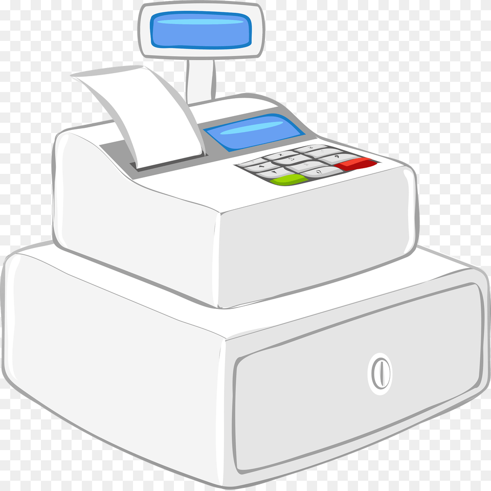 Cash Register Clipart, Computer Hardware, Electronics, Hardware, Machine Free Png Download