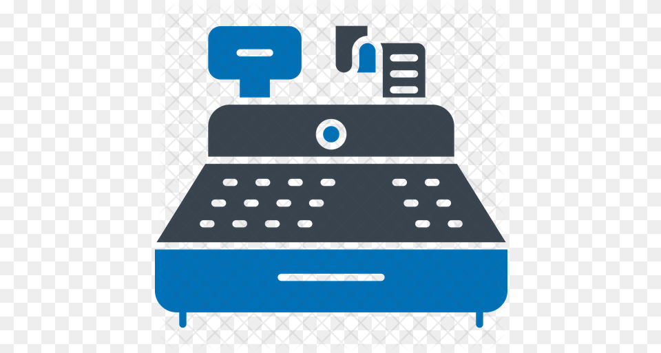 Cash Register Icon Dot Free Png