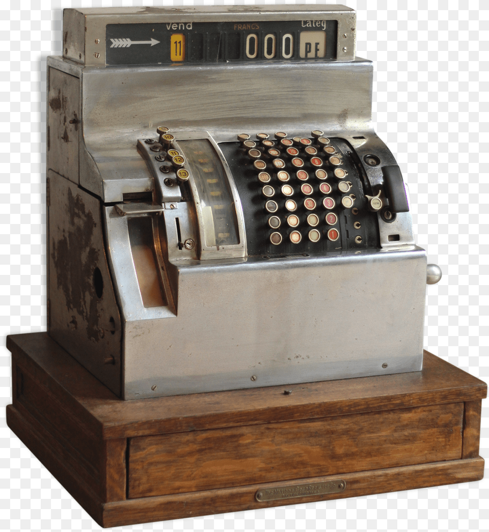 Cash Register The Nationalcashregister Co Machine, Mailbox Png