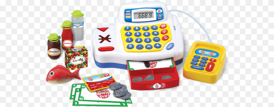 Cash Register Toy Free Transparent Png