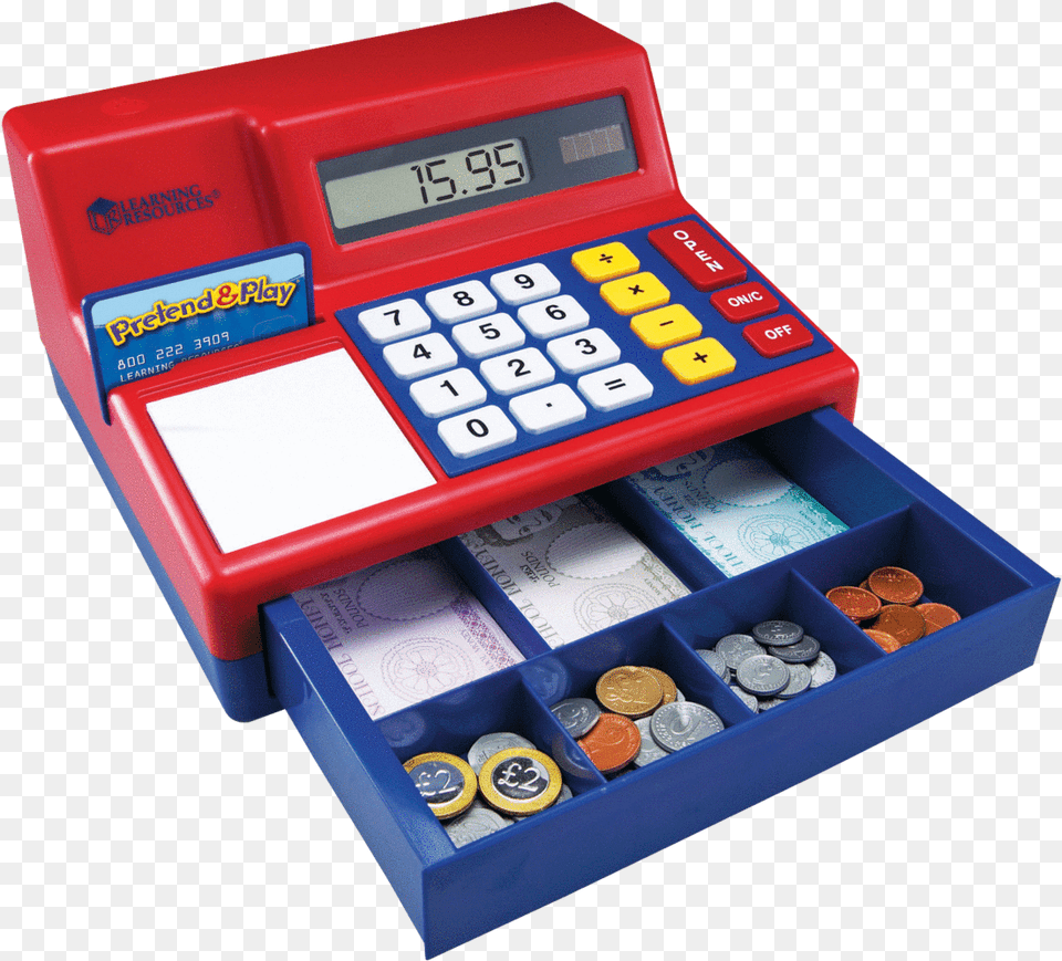 Cash Register Toy Cash Register Transparent, Electronics Free Png