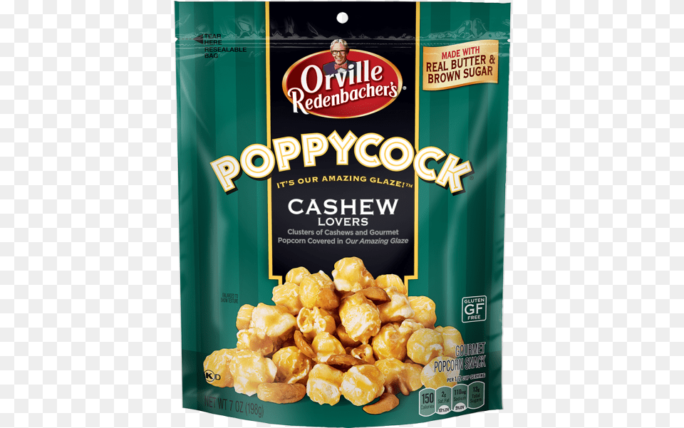 Cashew Bag Poppycock Popcorn, Food, Snack, Person Free Png