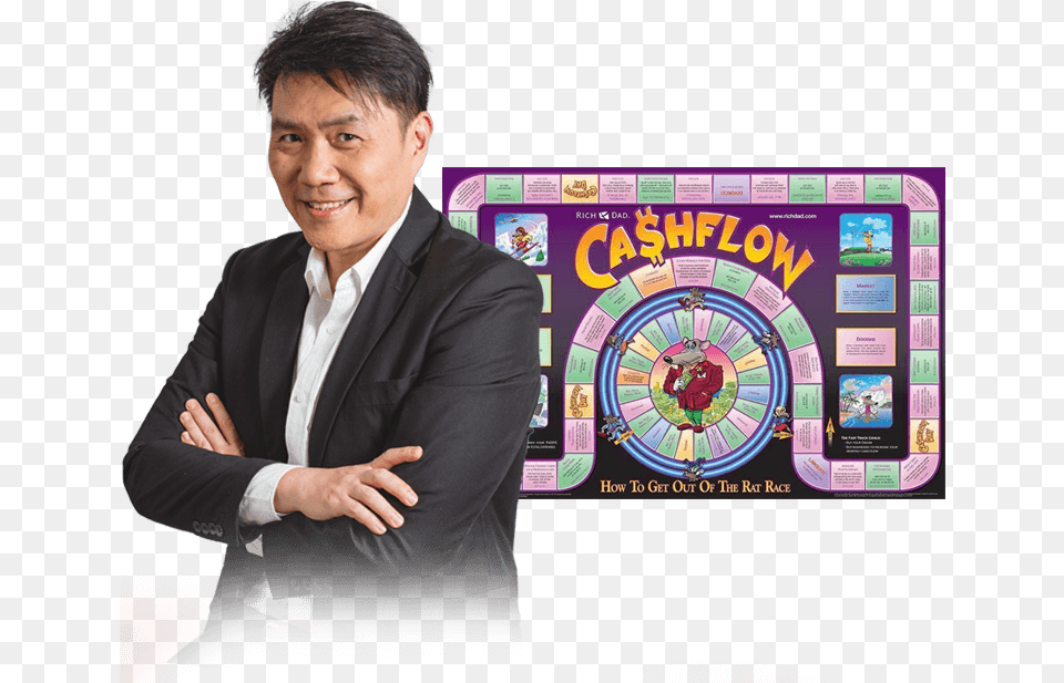 Cashflow Board Game, Adult, Person, Man, Male Png
