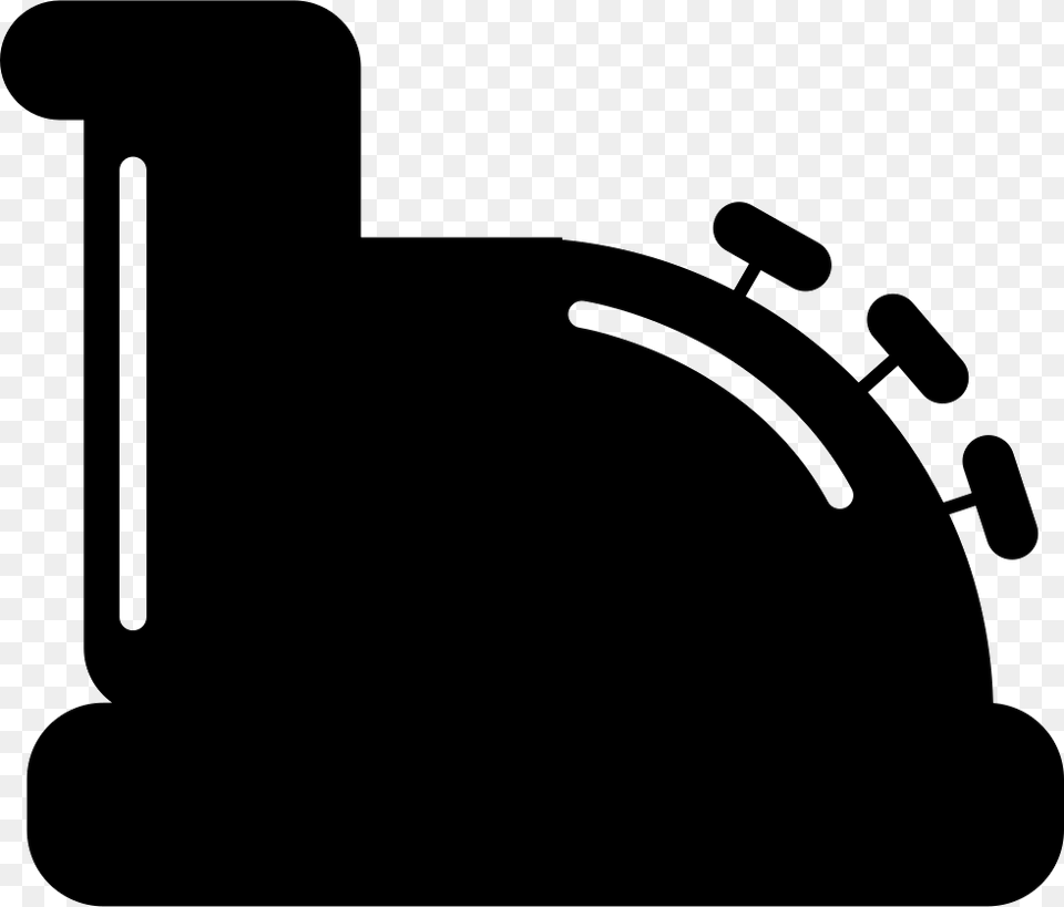 Cashier Of Vintage Design In Side View Comments Iconos De Cajero, Device, Grass, Lawn, Lawn Mower Free Png Download