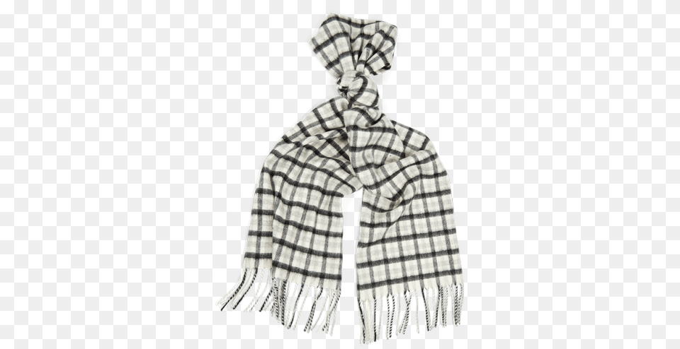 Cashmere Club Check Scarf, Clothing, Stole, Adult, Female Free Png