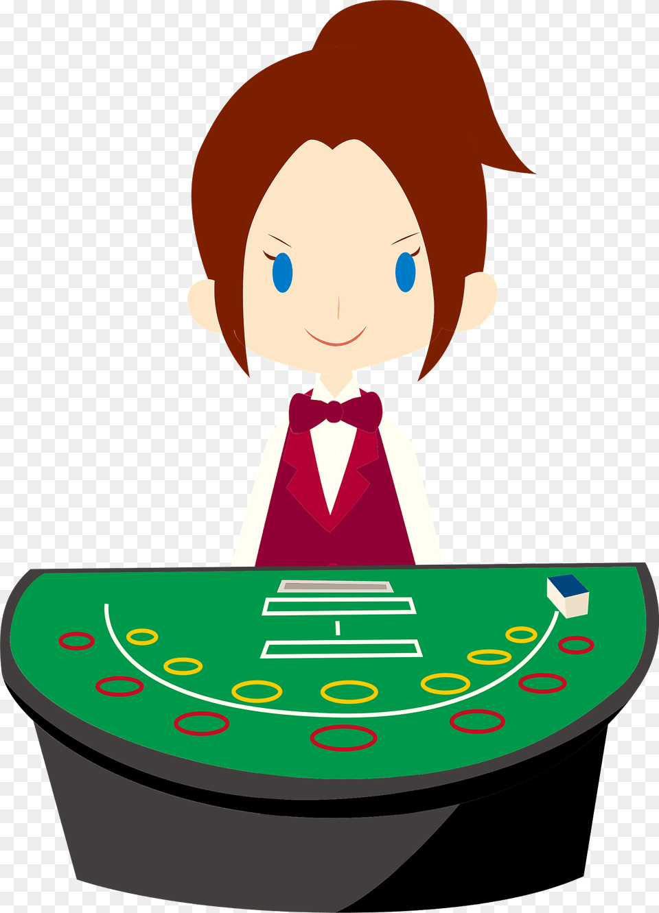 Casino Blackjack Table Clipart, Baby, Person, Face, Head Png