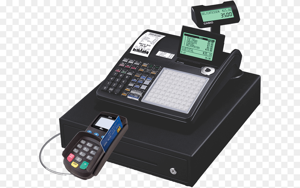 Casio Cash Registers Casio, Computer Hardware, Electronics, Hardware, Computer Free Png Download