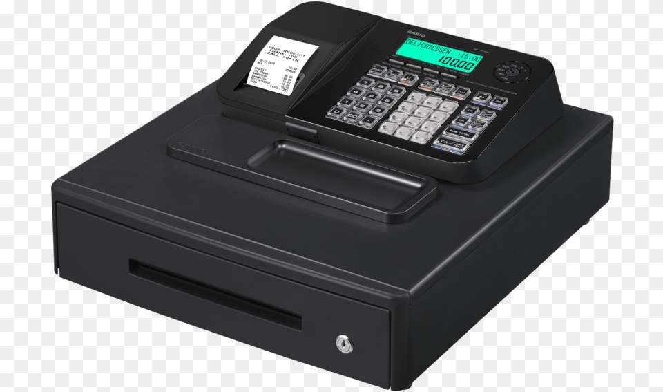 Casio Electironic Cash Registers Se S100 M, Computer Hardware, Electronics, Hardware, Machine Free Transparent Png