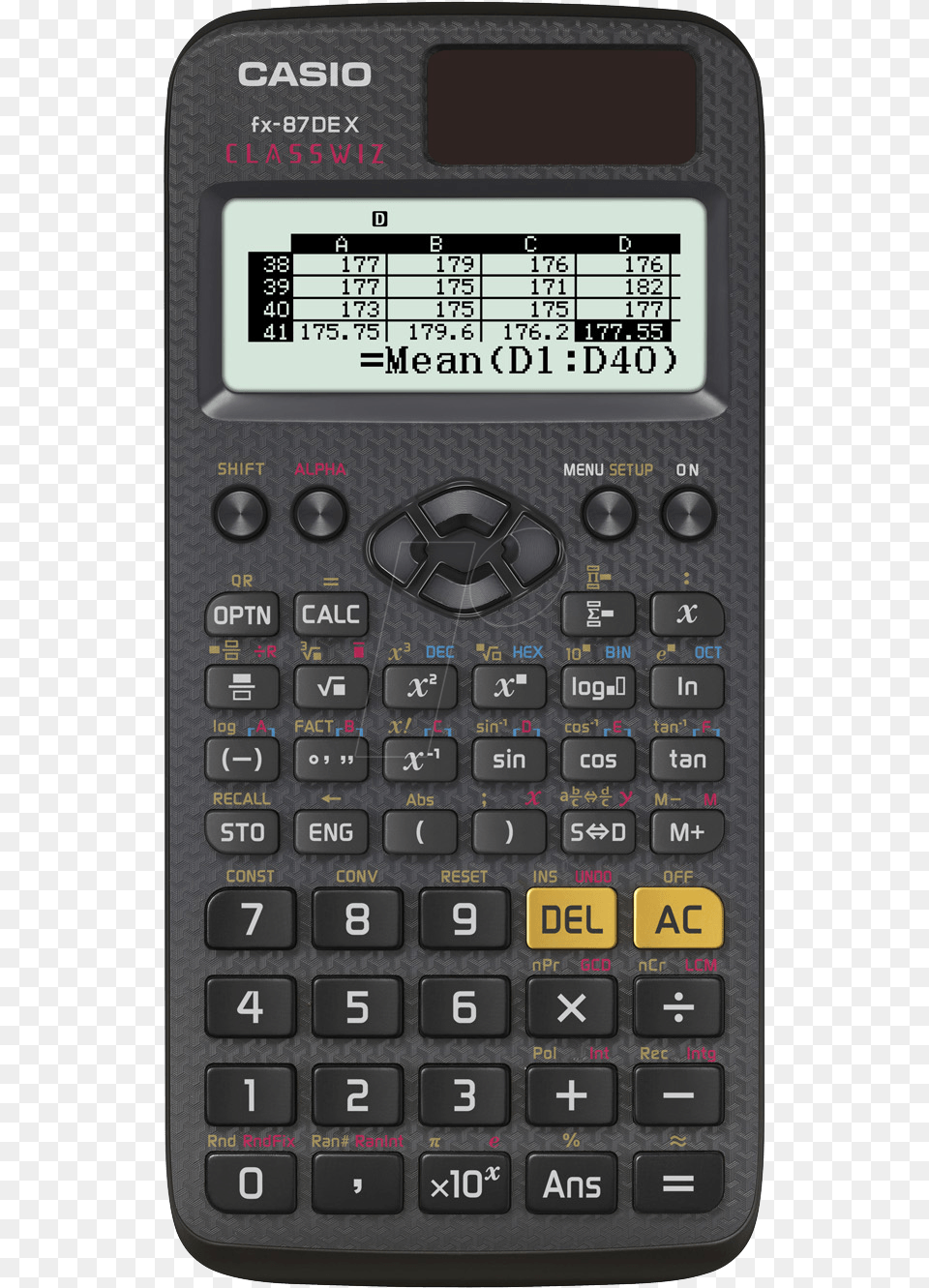 Casio Fx 82ex Classwiz, Calculator, Electronics, Mobile Phone, Phone Free Png Download