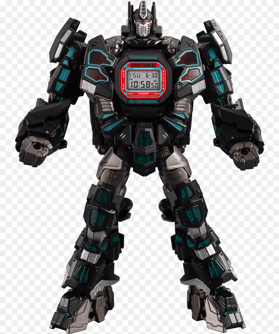 Casio G Shock Transformers, Robot, Toy Free Transparent Png