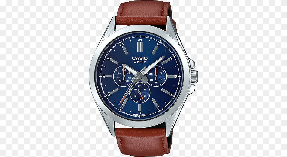 Casio Men39s Mtpsw300l 2av Classic Multi Hand Watch Casio Watch Mtpsw300l, Arm, Body Part, Person, Wristwatch Free Png