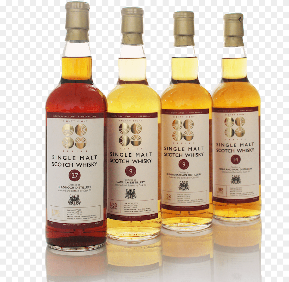 Cask 88 Octaves Group Shot, Alcohol, Beverage, Liquor, Beer Free Transparent Png