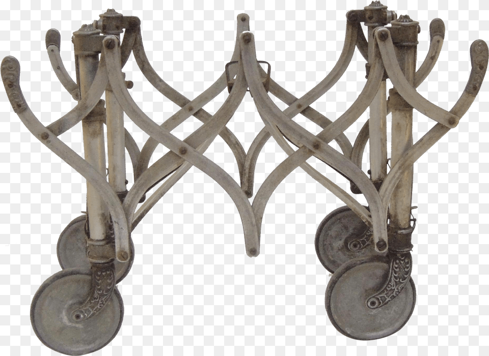 Casket Wheel Stand, Furniture, Chandelier, Lamp Png Image
