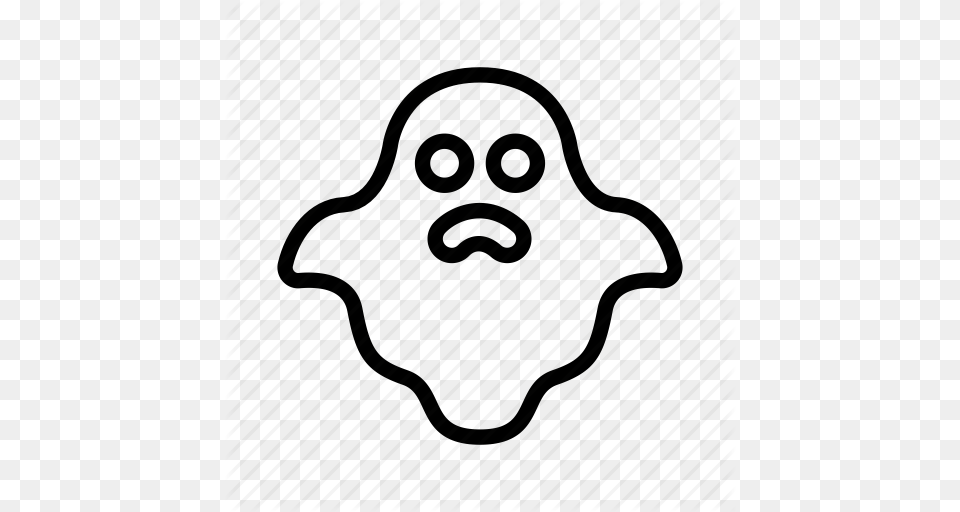 Casper Creepy Ghost Halloween Nightmare Spook Icon Png Image