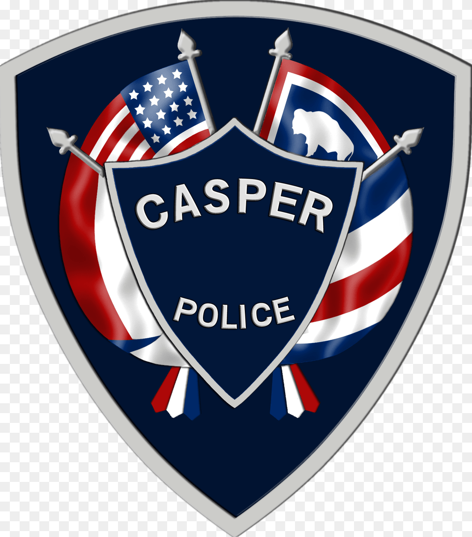 Casper Police Department Police Officer Casper, Badge, Logo, Symbol, Armor Png Image