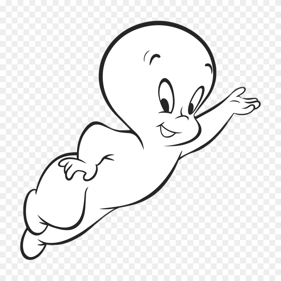 Casper Smiling, Baby, Person, Face, Head Png