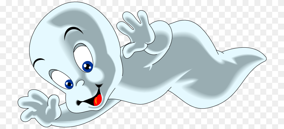 Casper The Friendly Ghost Cartoon Characters, Animal, Shark, Sea Life, Fish Free Png Download